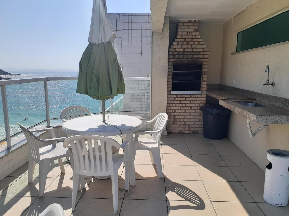 Apartamento Frente Mar- 3 Quartos- Lazer Com Piscina E Churrasqueira! *